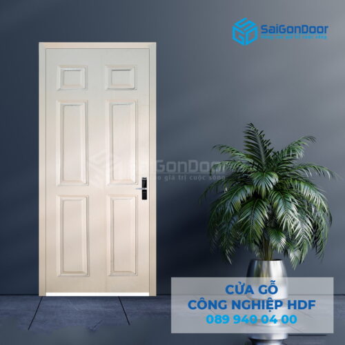 Cửa Gỗ HDF 6A-C1 6-SGD